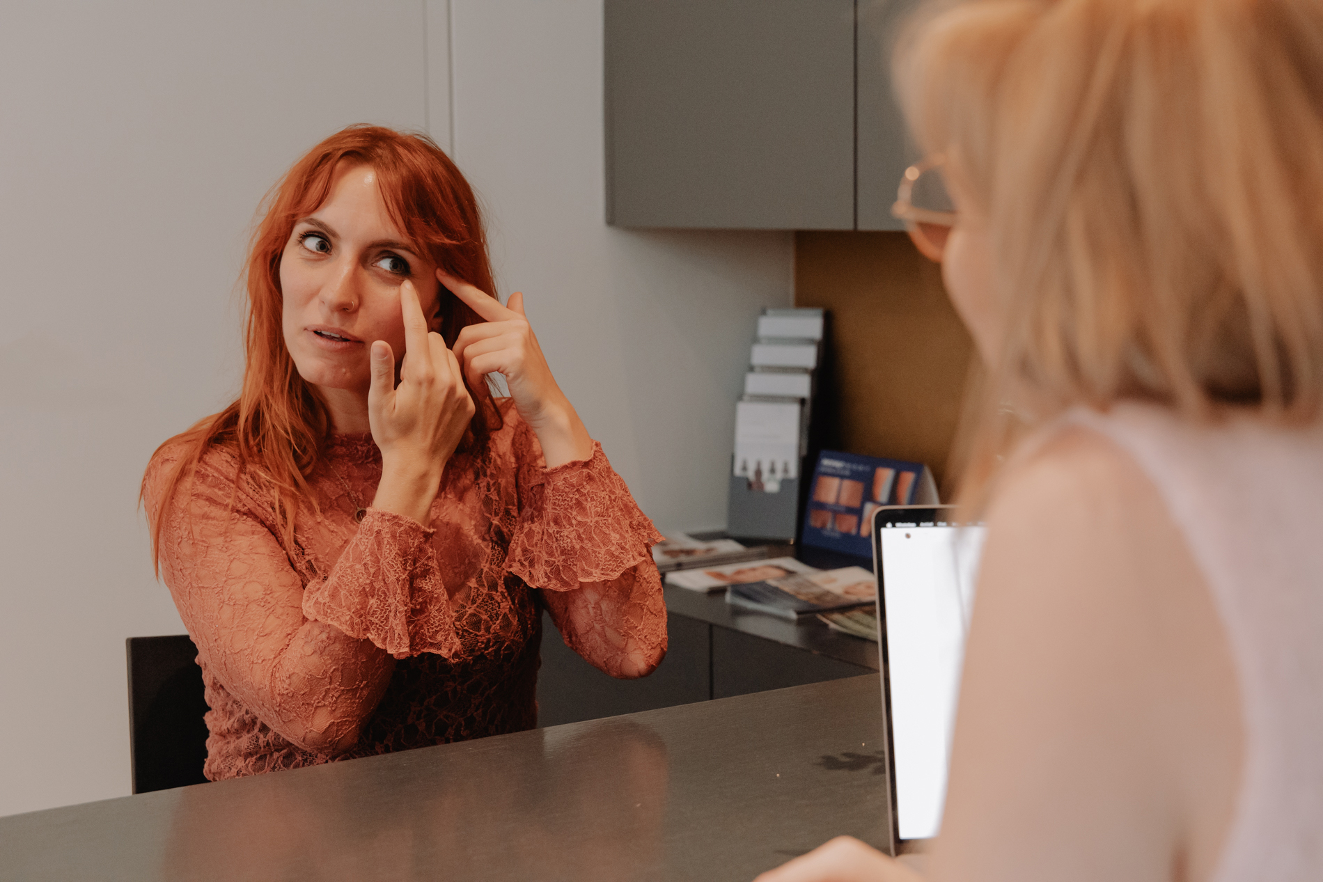 Behandeling slapen opvullen met filler bij Skinject Clinic in Waasmunster